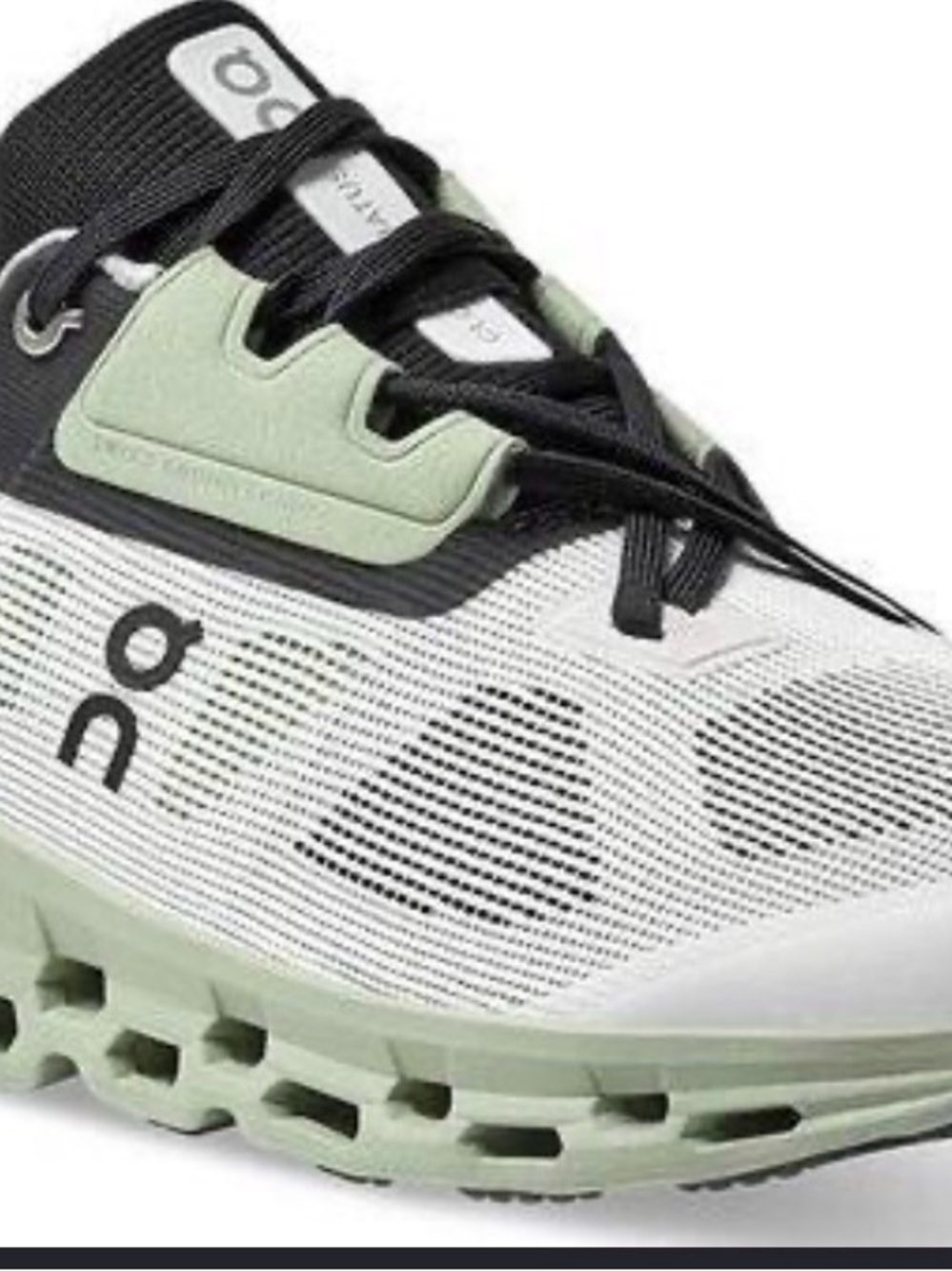 On Running Men's Sneakers Mint Green & White Lightweight Trainers